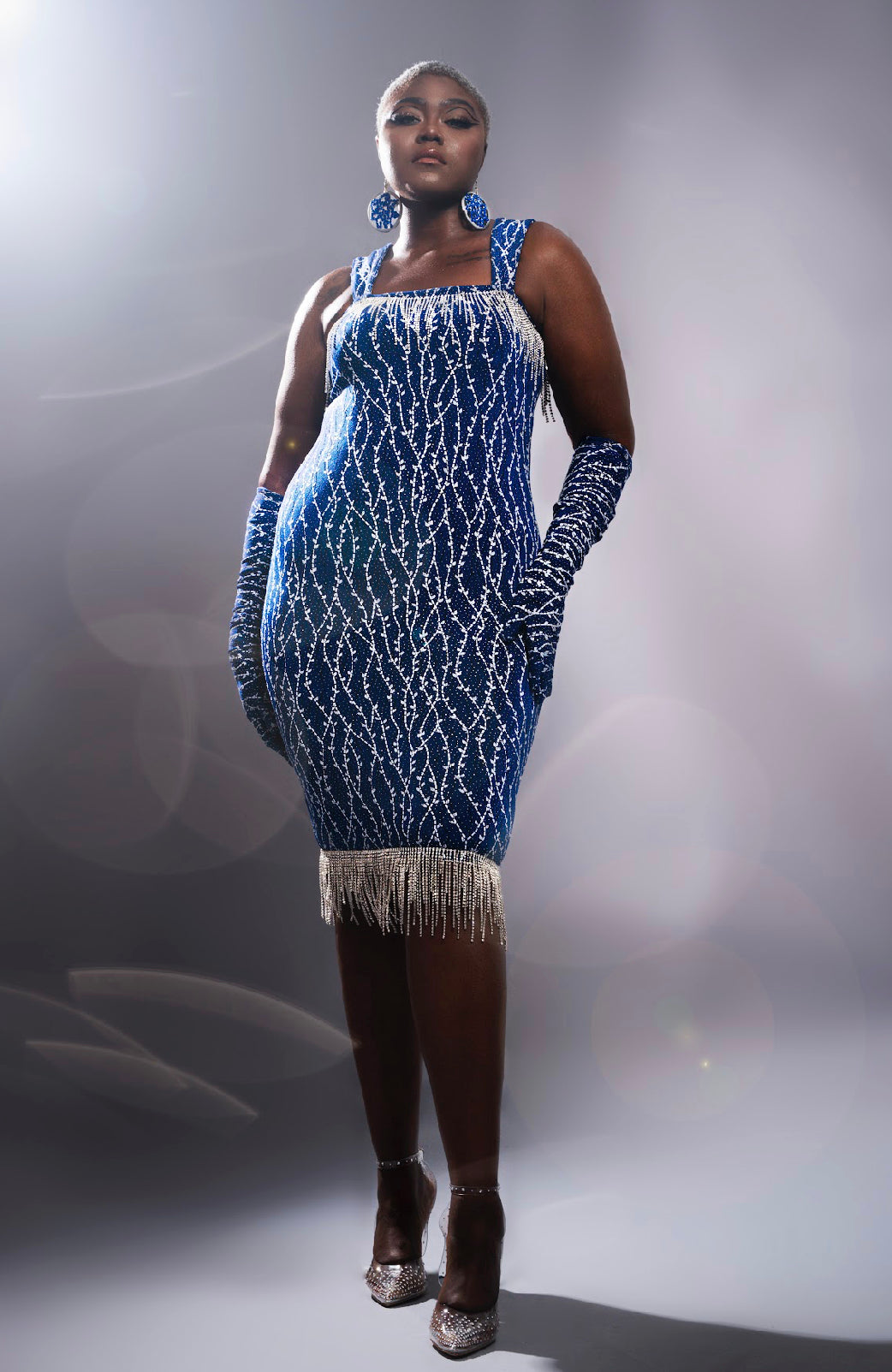 Karee Goddess Fringe Dress