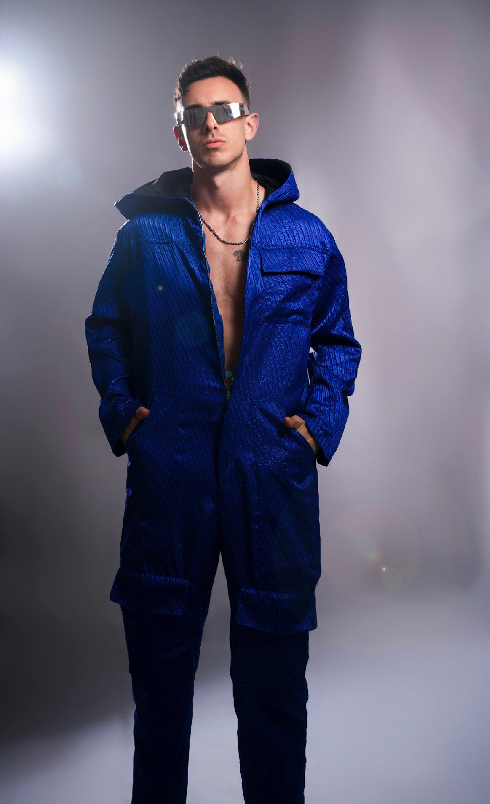 Angel God Hooded Jumpsuit