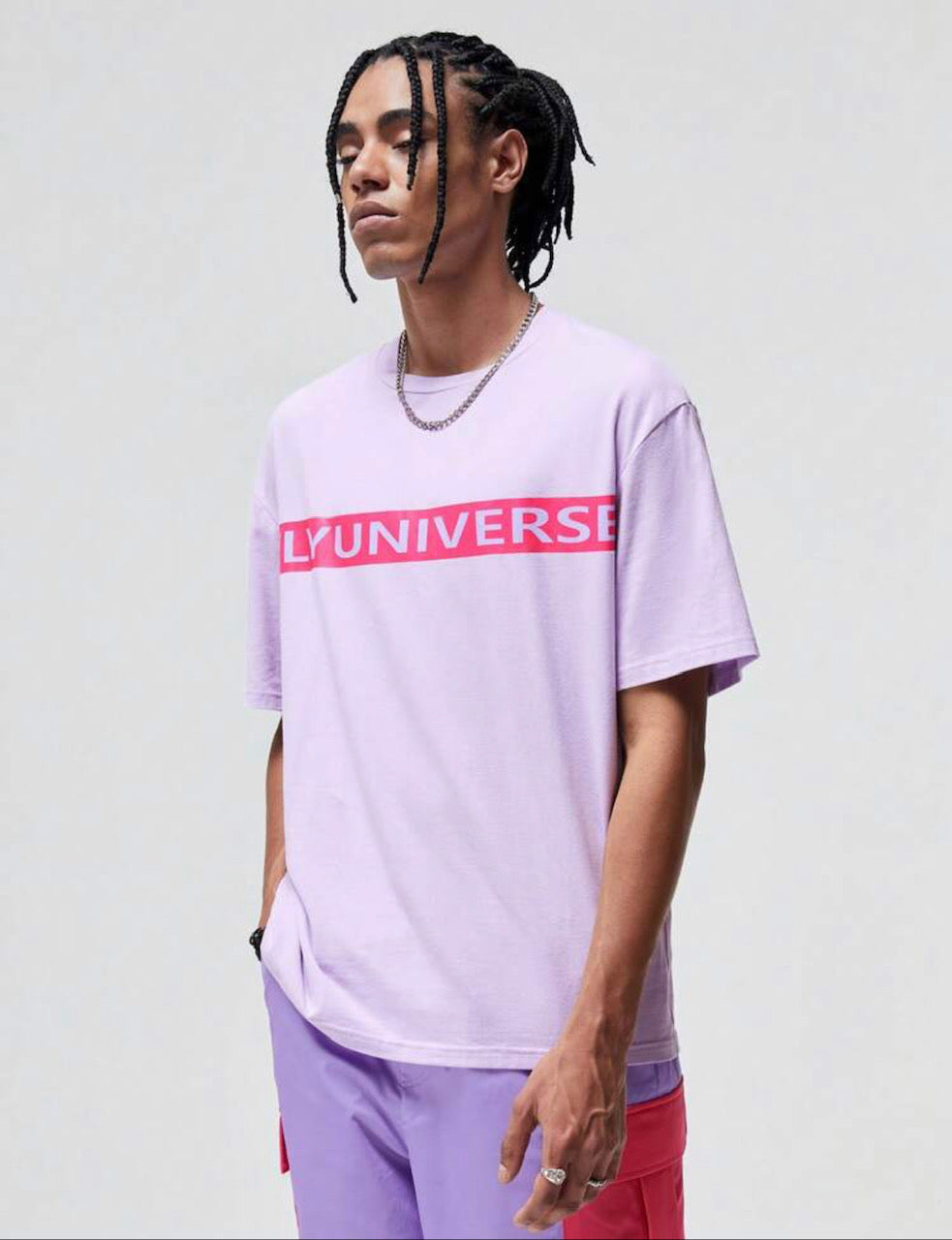 Unisex Cotton Letter Graphic Tee Barbie Inspired