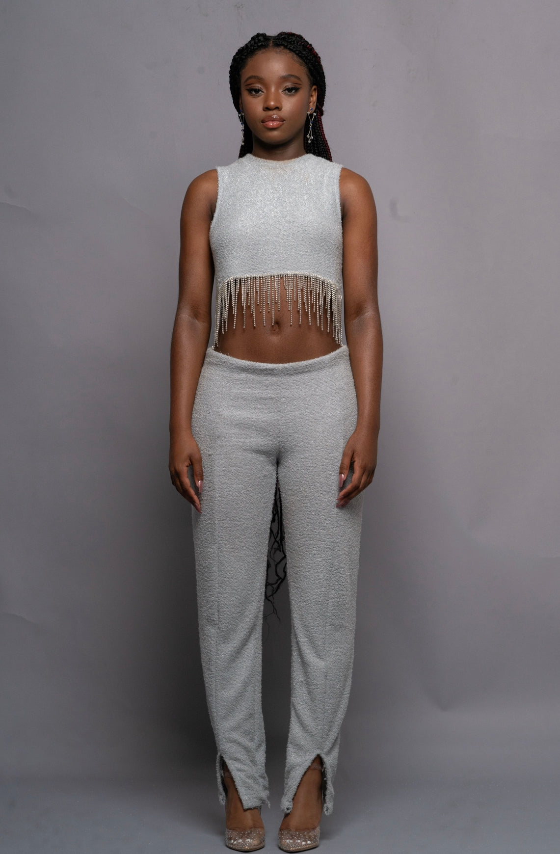 Leila Goddess Fringe Set