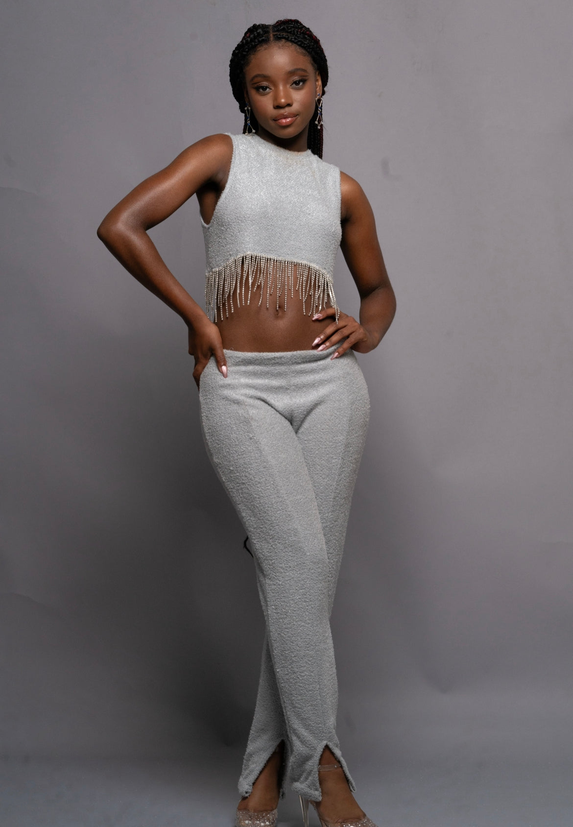 Leila Goddess Fringe Set