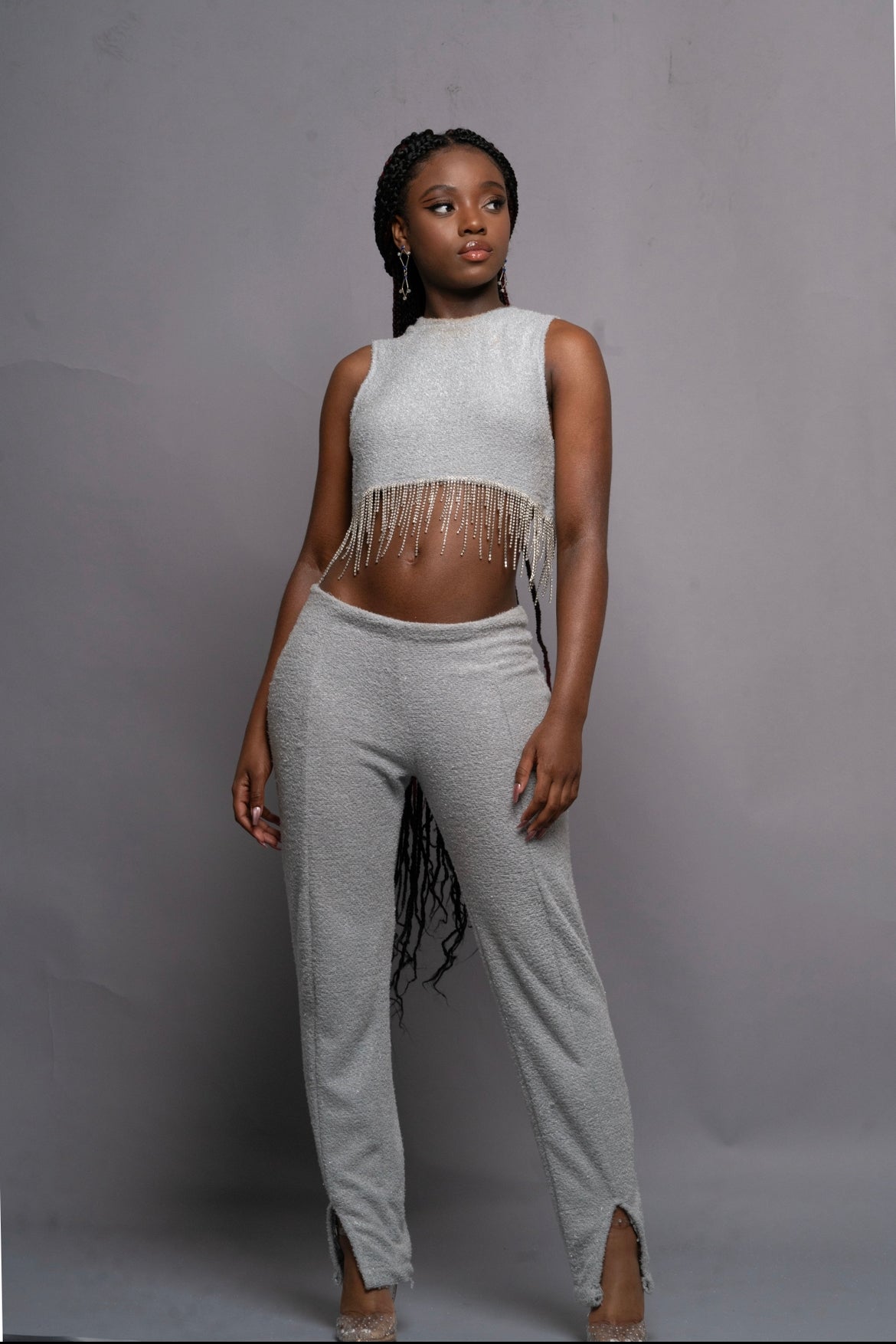 Leila Goddess Fringe Set