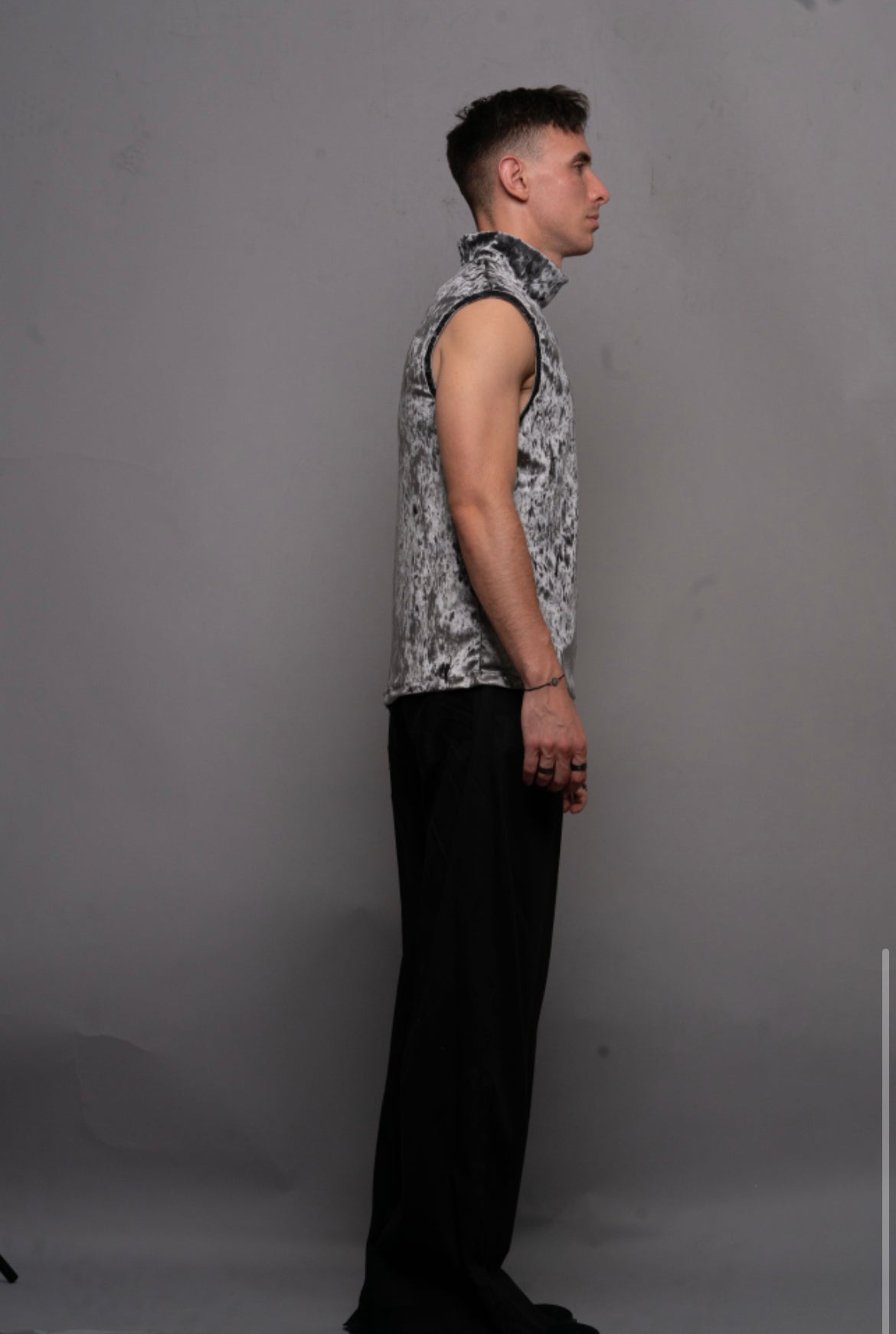 Angel God Velvet Turtleneck shirt