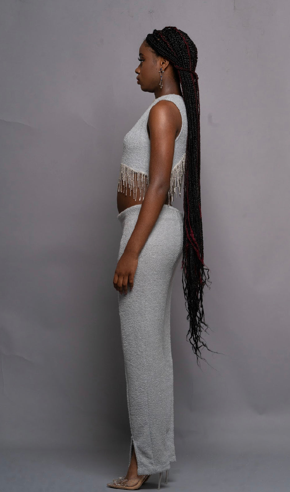 Leila Goddess Fringe Set