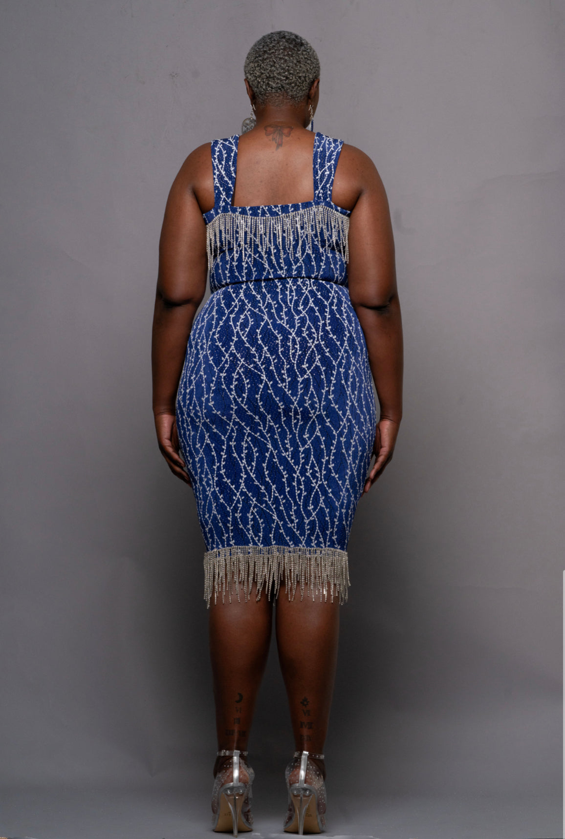 Karee Goddess Fringe Dress